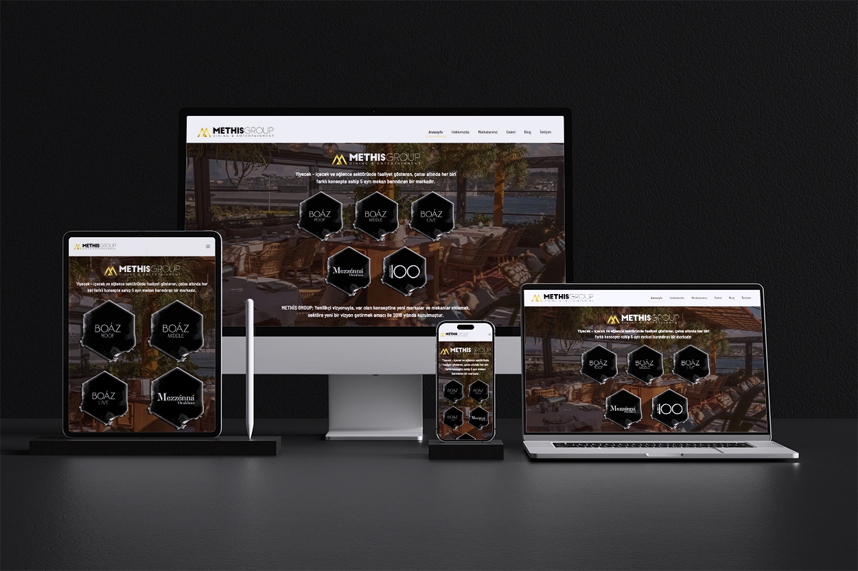 Methis Group Websitesi