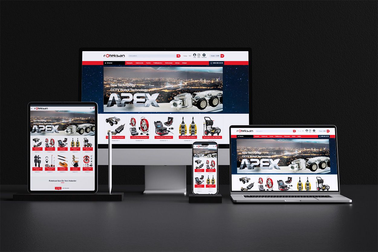 Roteksan Kurumsal Web Sitesi